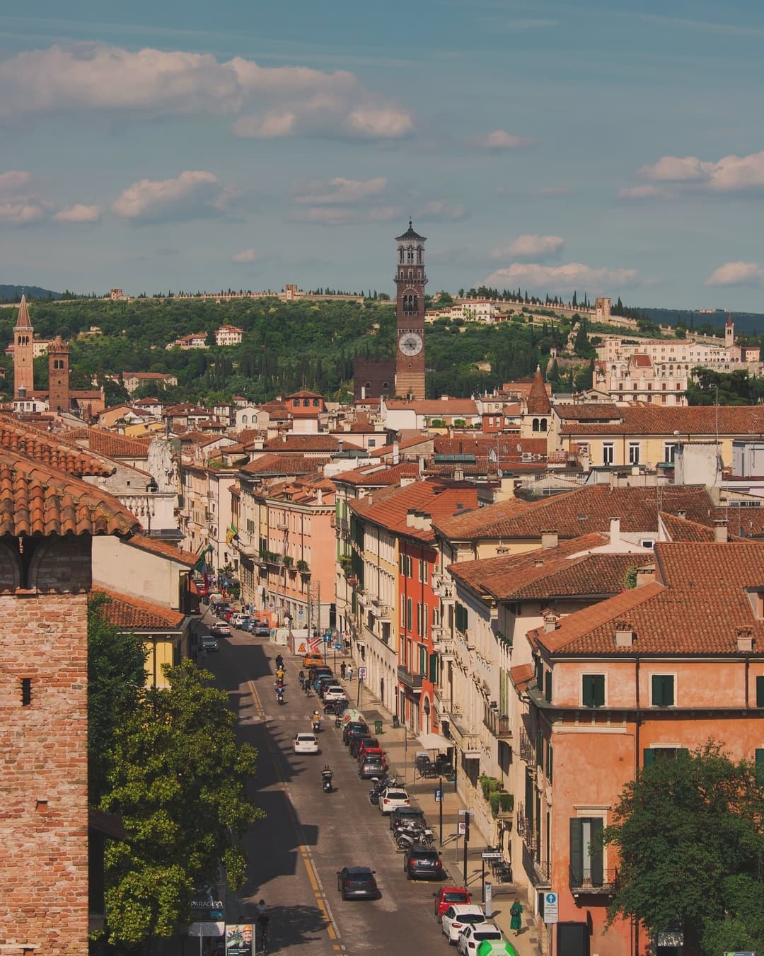 The beautiful city of verona