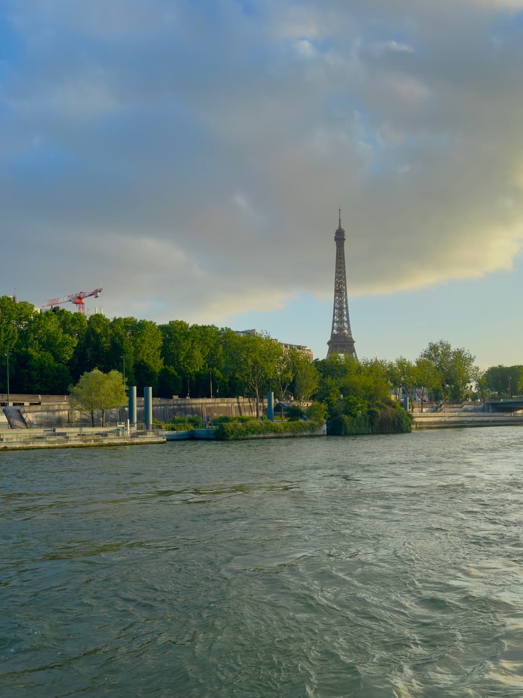 Eiffel Tower from the Siene River