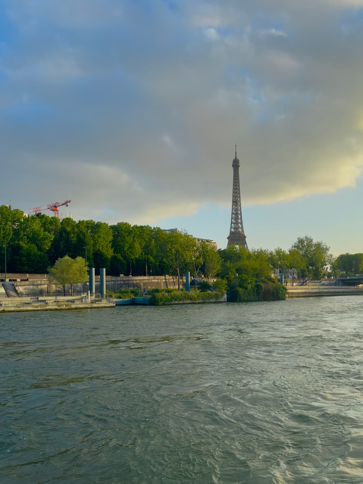 Eiffel Tower from the Siene River